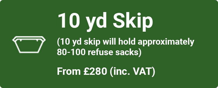 10 yard skip price